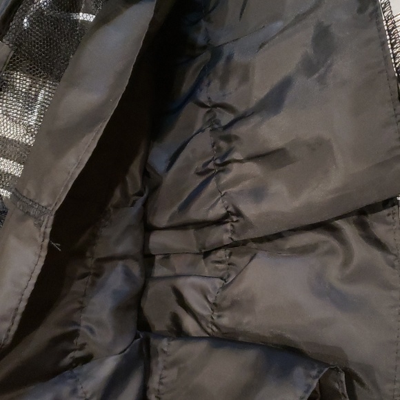 Like new Baby girl 12 month black, white, gray, & red Cherokee dress - Picture 9 of 9